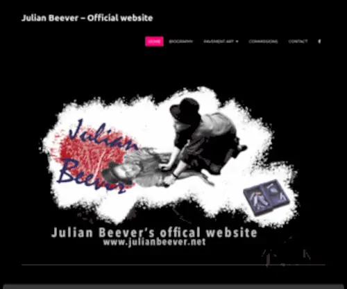 Julianbeever.net(Julian Beever) Screenshot
