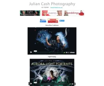Juliancash.com(Julian Cash Photography) Screenshot