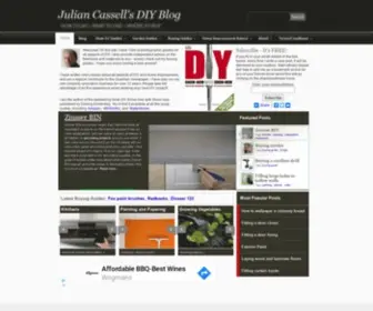 Juliancassell.com(WHERE TO BUY Julian Cassell's DIY Blog) Screenshot