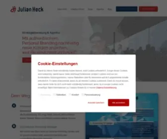 Julianheck.de(Julian Heck) Screenshot