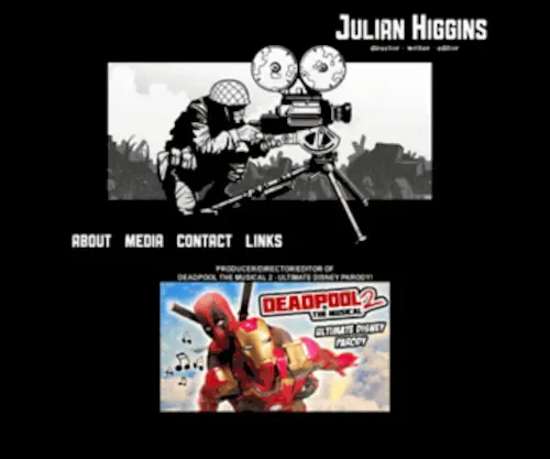Julianhiggins.com(JULIAN HIGGINS) Screenshot