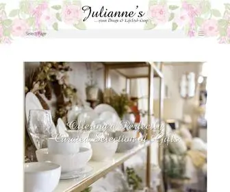 Julianneslifestyle.com(Julianne's) Screenshot