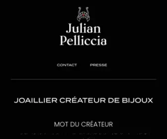 Julianpelliccia-Createurjoaillier.fr(Accueil) Screenshot