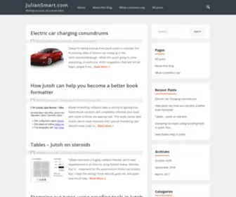 Juliansmart.com(Writings on Jutoh) Screenshot