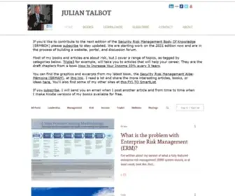 Juliantalbot.com(HOME) Screenshot