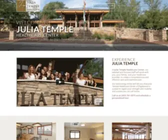 Juliatemple.com(Nursing Home) Screenshot