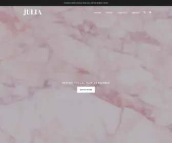 Juliathelabel.com(Julia the Label) Screenshot