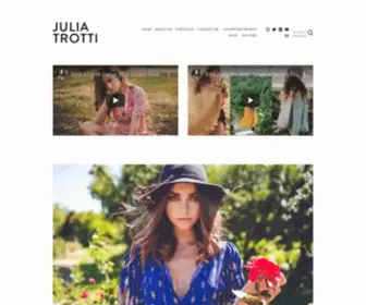 Juliatrotti.com(Julia Trotti) Screenshot