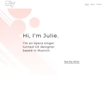 Julie-Marx.com(Julie Marx UX) Screenshot