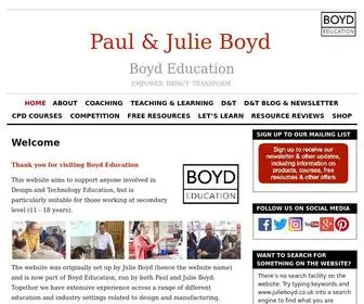Julieboyd.co.uk(Julie Boyd Boyd Education) Screenshot
