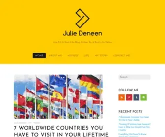 Juliedeneen.com(Julie Deneen) Screenshot