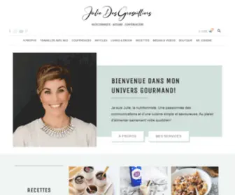 Juliedesgroseilliers.com(Julie DesGroseilliers) Screenshot