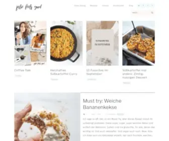 Juliefeelsgood.de(Clean Eating und Fitness) Screenshot