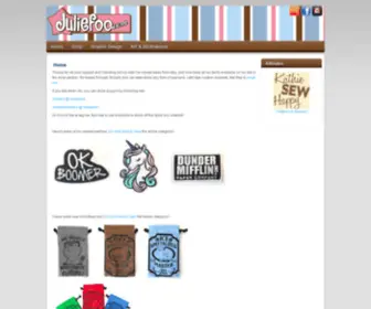 Juliefoo.com(Features Jewelry) Screenshot