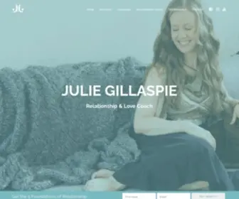 Juliegillaspie.com(JULIE GILLASPIE) Screenshot