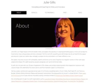 Juliegillis.com(Julie Gills) Screenshot