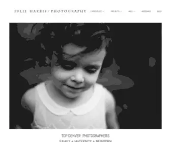 Julieharrisphotography.com(Denver photographer) Screenshot