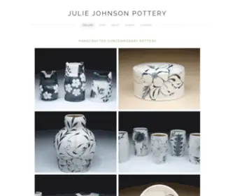 Juliejohnsonpottery.com(JULIE JOHNSON POTTERY) Screenshot