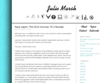 Juliemarsh.net(万网域名) Screenshot