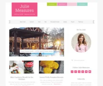 Juliemeasures.com(Julie Measures) Screenshot