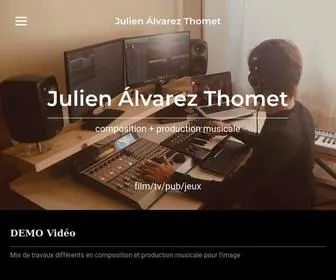 Julien-Alvarez-Thomet.com(Julien) Screenshot