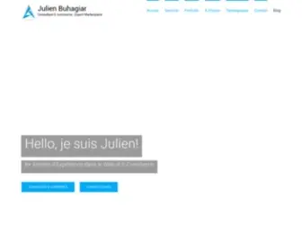 Julienbuh.com(Expert Marketplace et Ecommerce) Screenshot