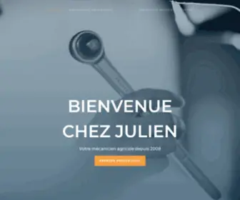 Julieneymard.com(Bienvenue chez Julien Eymard) Screenshot