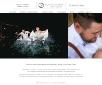 Julienphotography.ca(Nanaimo Wedding Photographers Julien Photography Service in Parksville) Screenshot