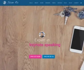 Julienrio.com(Keynote Speaker) Screenshot