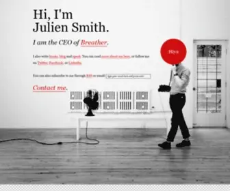 Juliensmith.com(Julien Smith) Screenshot