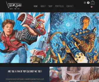 Julienverge.com(Artiste Peintre) Screenshot