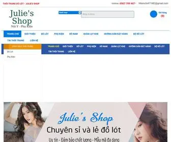 Julieshop.vn(Thời Trang Đồ Lót) Screenshot