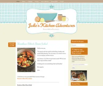 Julieskitchenadventures.com(Julie's Kitchen Adventures) Screenshot