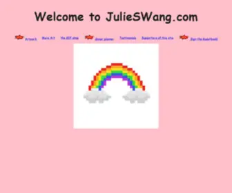 Julieswang.com(Best Site EVER) Screenshot