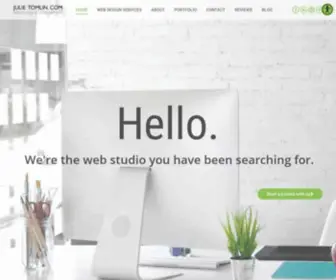 Julietomlin.com(Small Business Web Design Services Sacramento) Screenshot