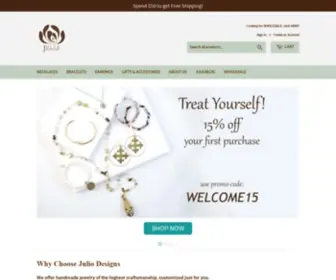 Juliodesigns.com(Julio Designs Store) Screenshot