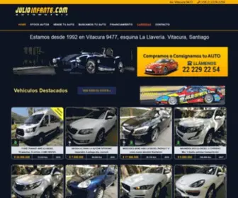 Julioinfante.com(Automotriz Autos Usados) Screenshot