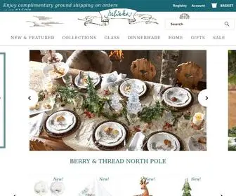 Juliska.com(Tableware, Glass, Dinnerware & Decor) Screenshot