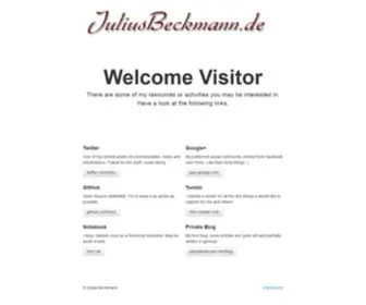 Juliusbeckmann.de(Julius Beckmann) Screenshot