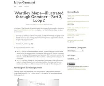 Juliusgamanyi.com(Julius Gamanyi) Screenshot