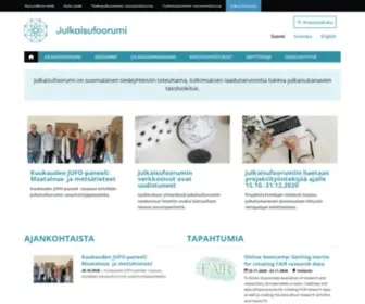 Julkaisufoorumi.fi(Julkaisufoorumi) Screenshot