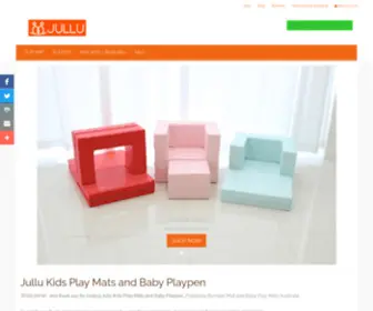 Jullu.com.au(Jullu Kids Play Mat) Screenshot