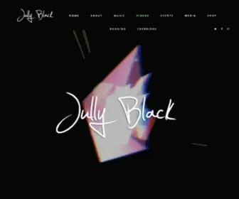 Jullyblack.ca(Jully Black's Official Website) Screenshot