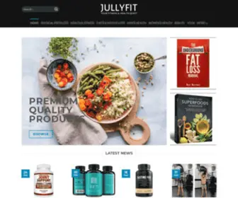 Jullyfit.com(Be Healthy Be Fit) Screenshot