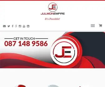 Julmonempire.co.za(Welcome home. We offer Branding and IT Solutions) Screenshot