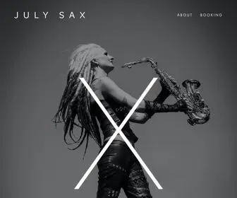 Julysax.com(July Sax) Screenshot