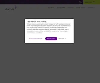 Jumar.co.uk(Scalable digital services to private and public sectors with collaboration at the core) Screenshot