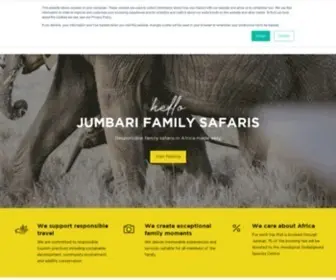 Jumbari.com(Grand Africa Safaris) Screenshot