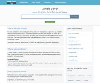 Jumblesolver.tips(Jumble Solver) Screenshot