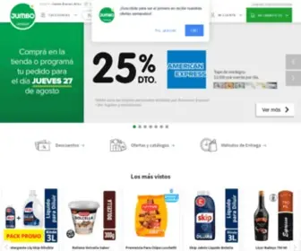 Jumbo.com.ar(Jumbo Argentina I Supermercado Online) Screenshot